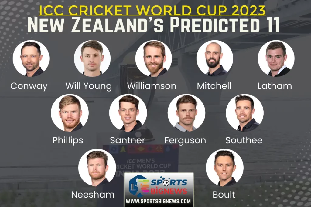 New Zealand Squad, Playing 11, Schedule for Cricket World Cup 2023