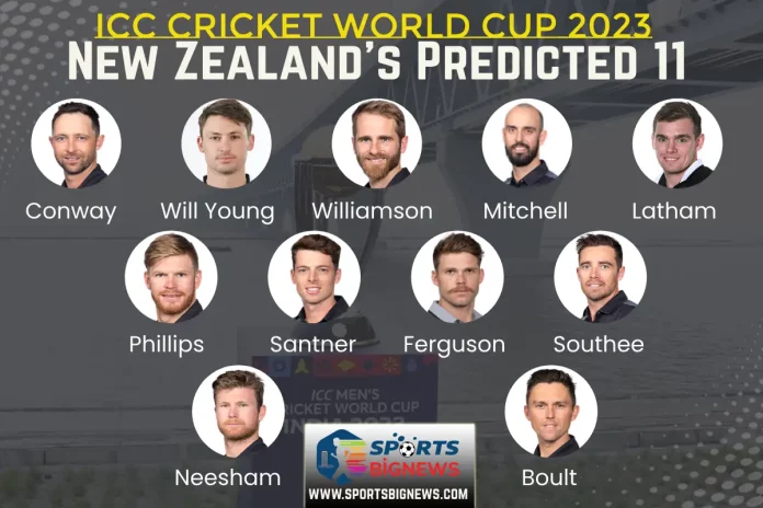 New Zealand Squad, Playing 11, Schedule for Cricket World Cup 2023