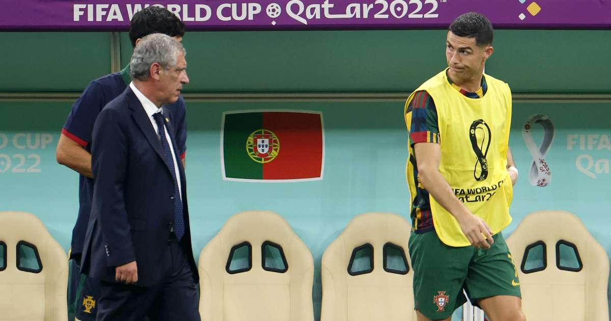 Cristiano Ronaldo And Fernando Santos