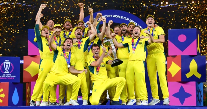 Australia lift the World Cup for a record sixth occasion