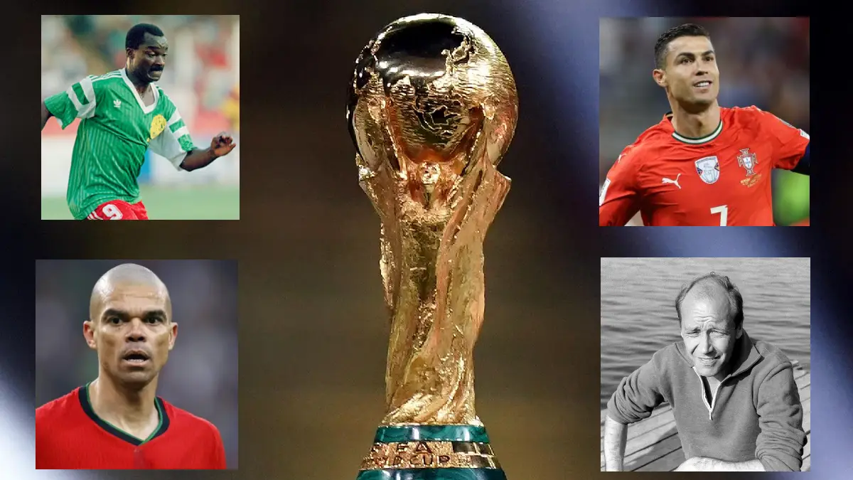 Top 10 oldest goalscorers in FIFA World Cup history